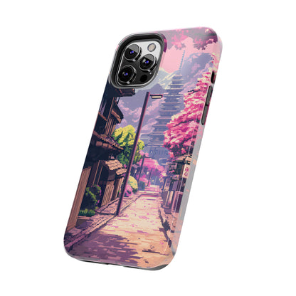 Temple Street - Anime Cherry Blossom Phone Case