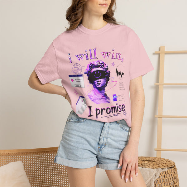 I Will Win - Schizopost Vaporwave Aesthetic T-Shirt