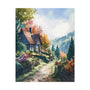 Wanderer's Rest - Aesthetic Anime Watercolor Poster