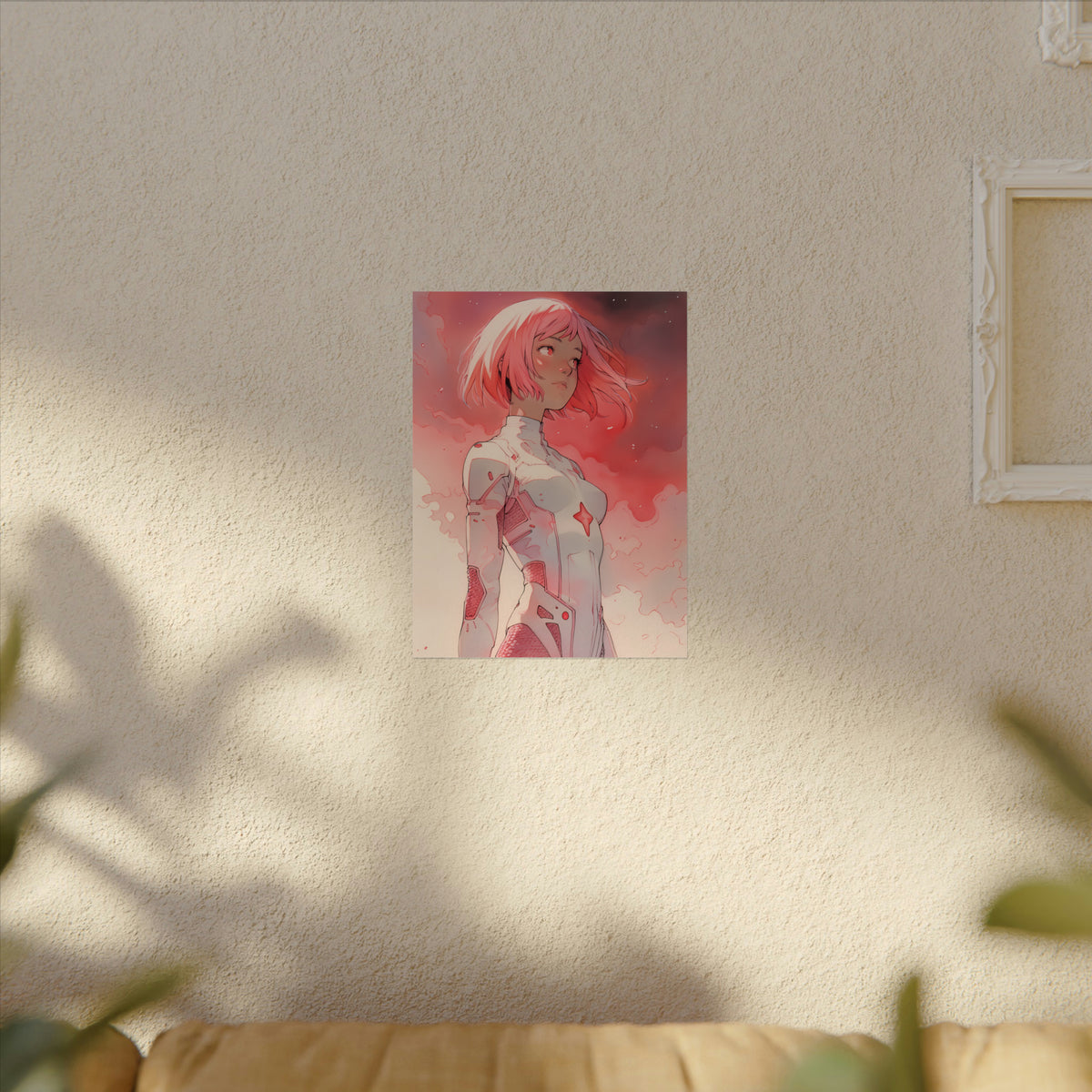 Hikari Child of Light - Anime Girl Watercolor Poster