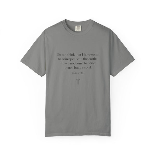 Matthew 10:34 Bible Verse T-Shirt