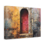 Old Entrance - Abstract Textured Wall Art