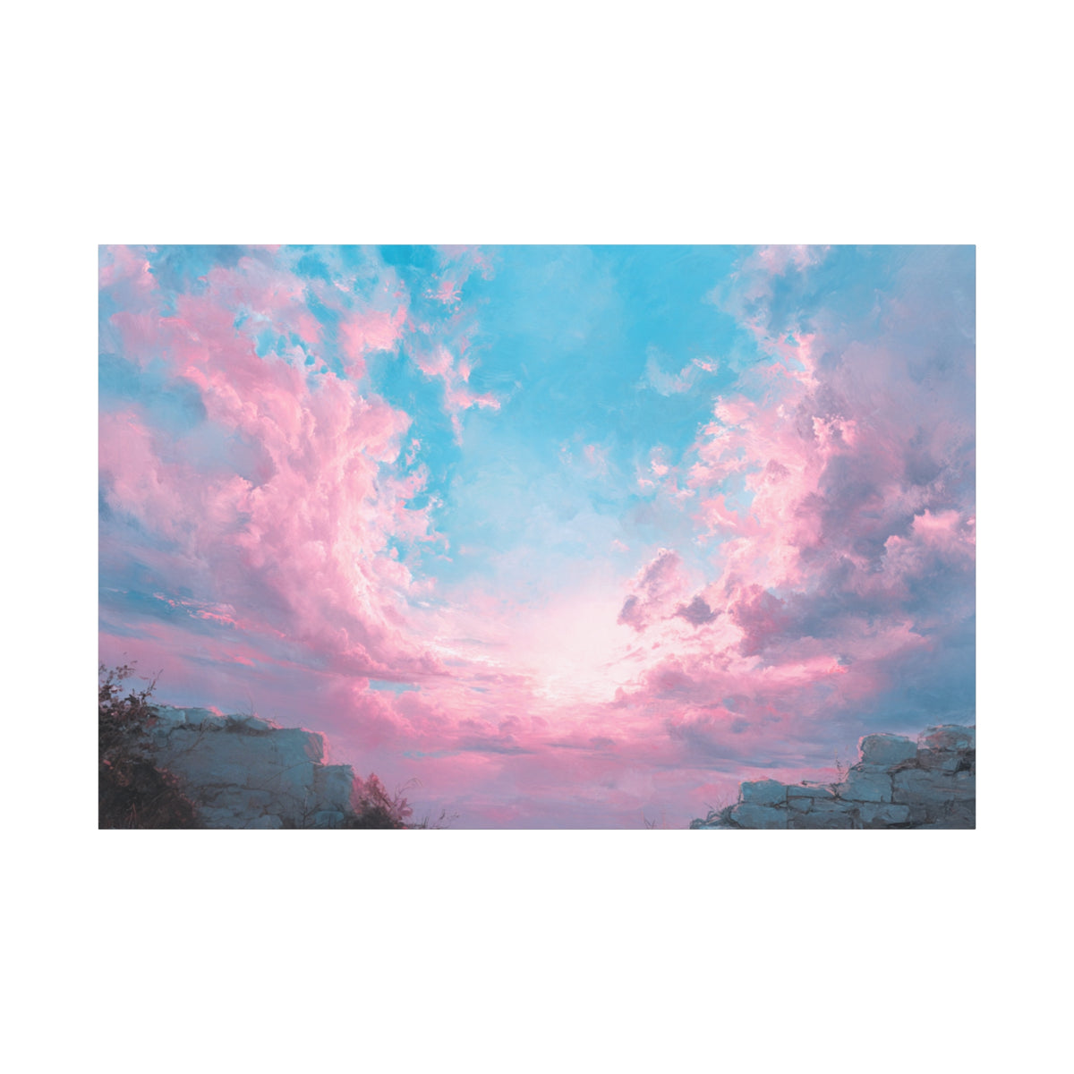Morning Breaking - Pastel Sky Wall Art