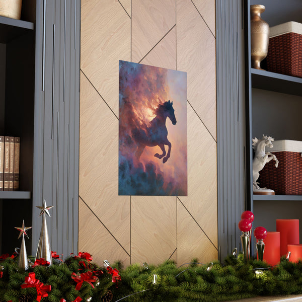 From Ashes Arisen - Fire Horse Art Poster