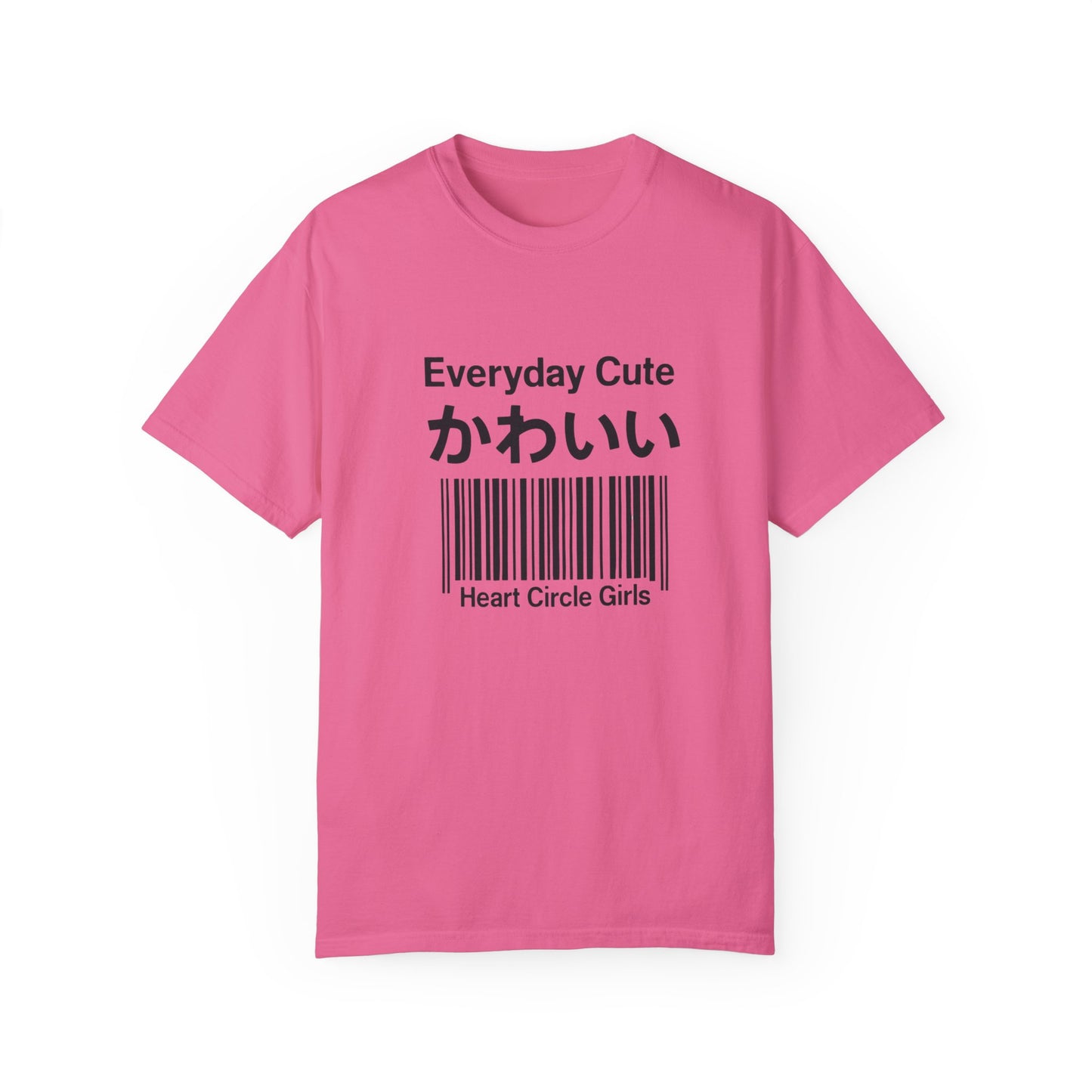Everyday Cute - Japanese Graphic Barcode T-Shirt