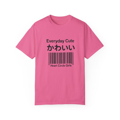 Everyday Cute - Japanese Graphic Barcode T-Shirt