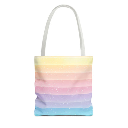 Sherbet Surge - Cute Rainbow Tote Bag