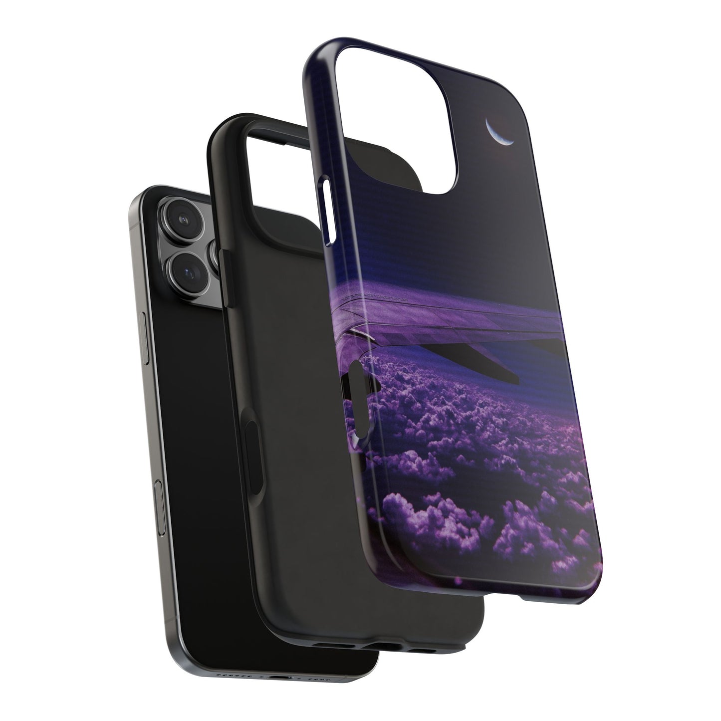 Synthetic Dreams - Aesthetic Purple Phone Case