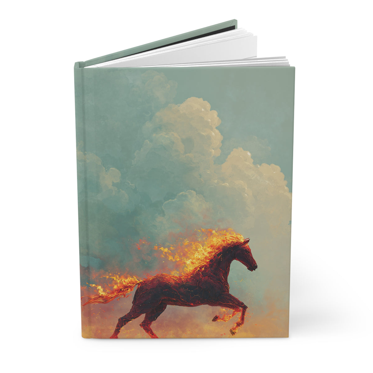 Year of the Fire Horse Hardcover Notebook
