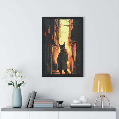 Alley Cat - Anime Framed Poster