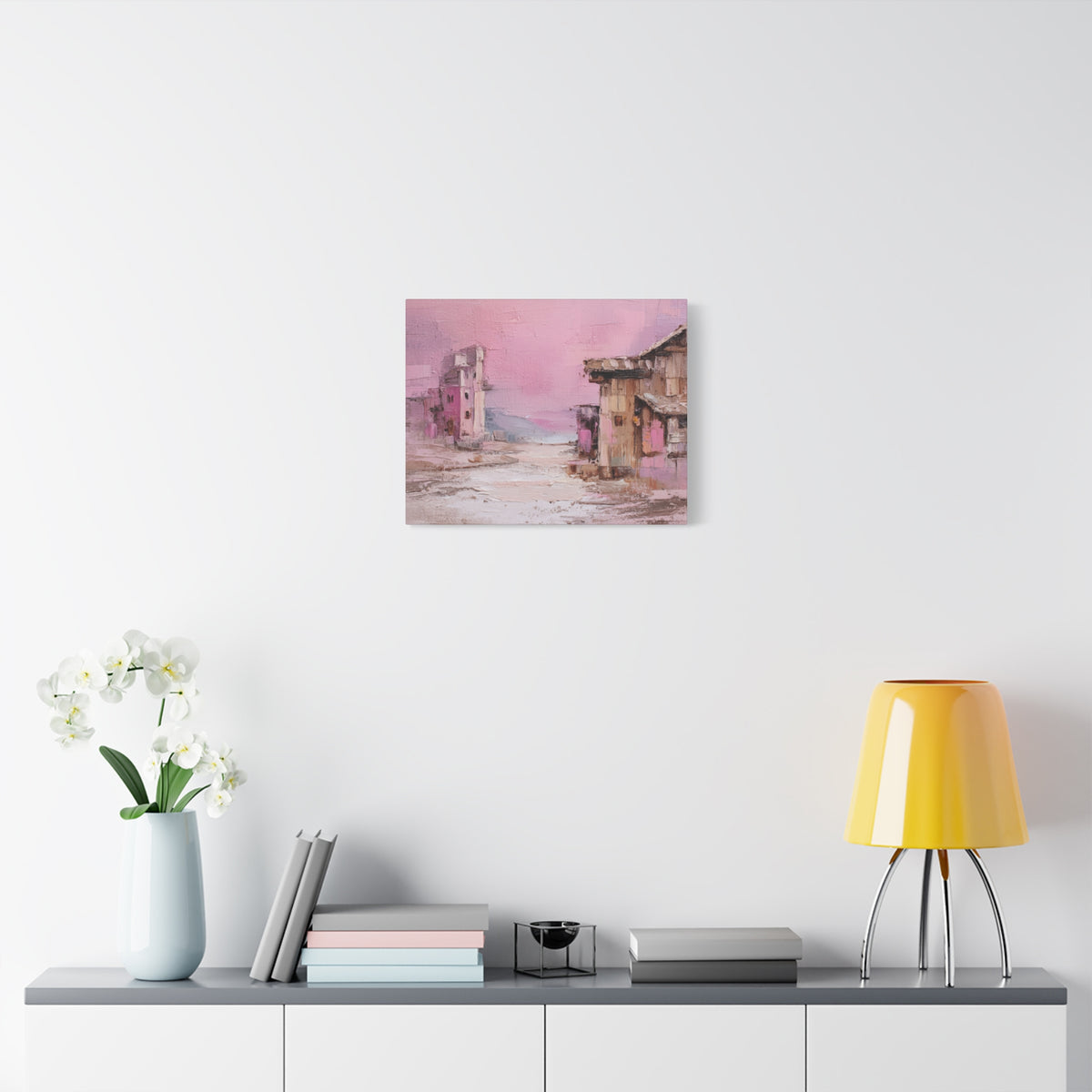 Desert Frontier - Abstract Pastel Wall Art