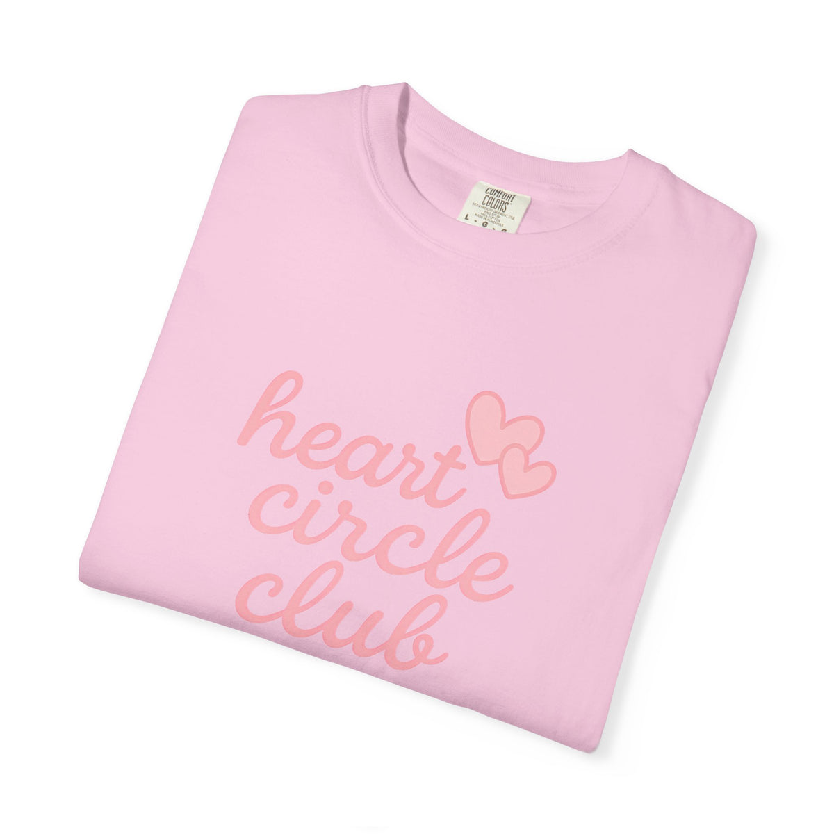 Heart Circle Club - Official Cute Graphic T-Shirt