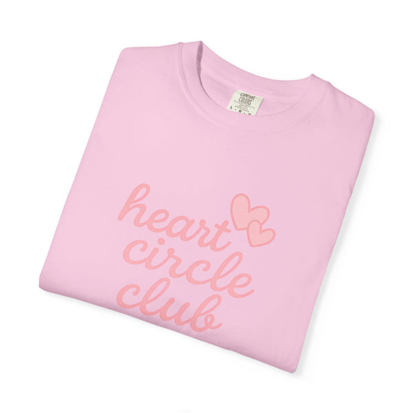 Heart Circle Club - Official Cute Graphic T-Shirt
