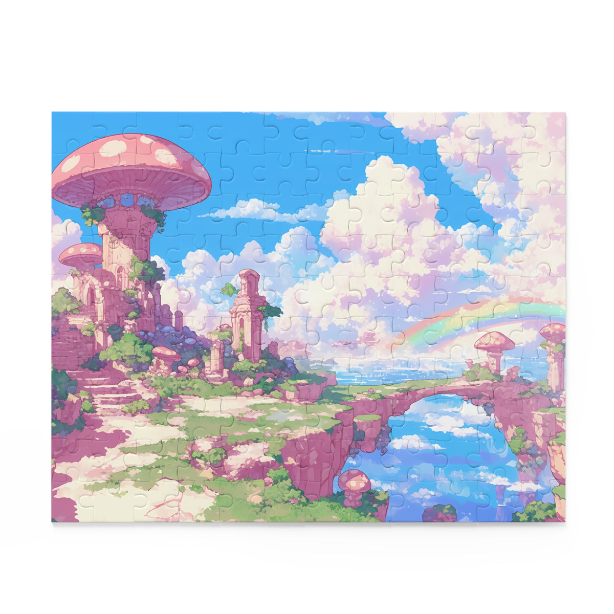 Mushroom Temples - Light Fantasy Puzzle
