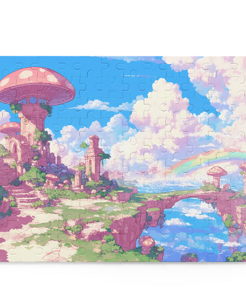 Mushroom Temples - Light Fantasy Puzzle