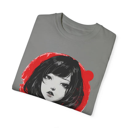 Red Moon - Retro Anime T-Shirt