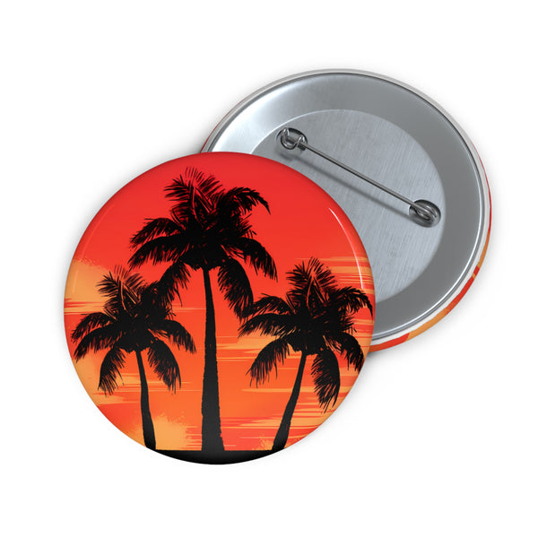 East Palm - Retro Anime Button Pin