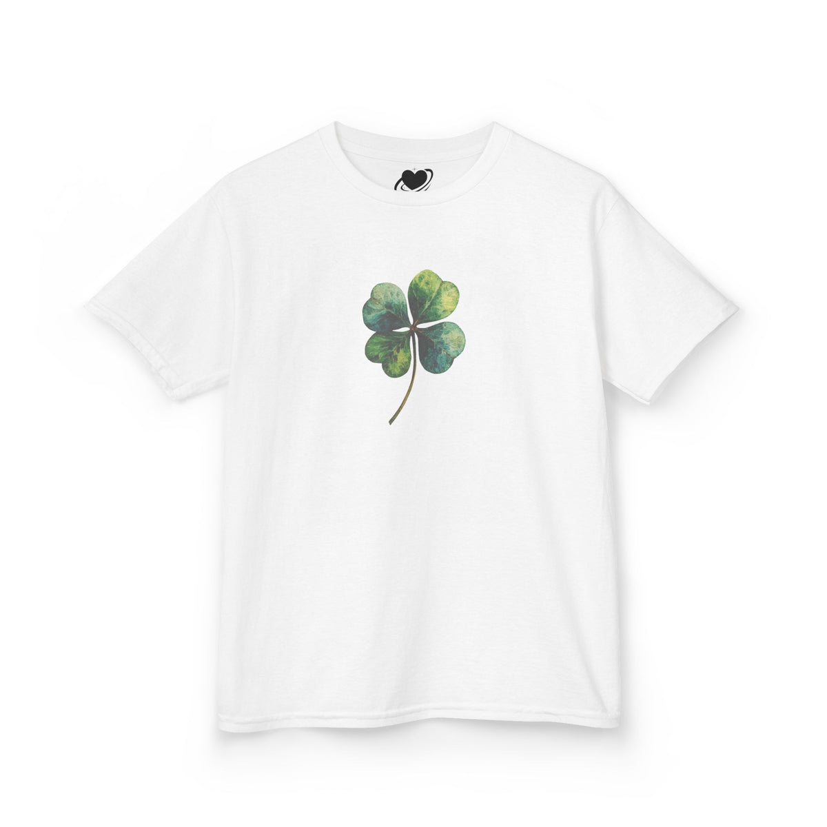 Y2K Four Leaf Clover Baby Tee 🍀