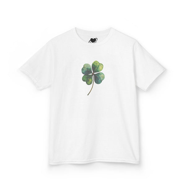 Y2K Four Leaf Clover Baby Tee 🍀