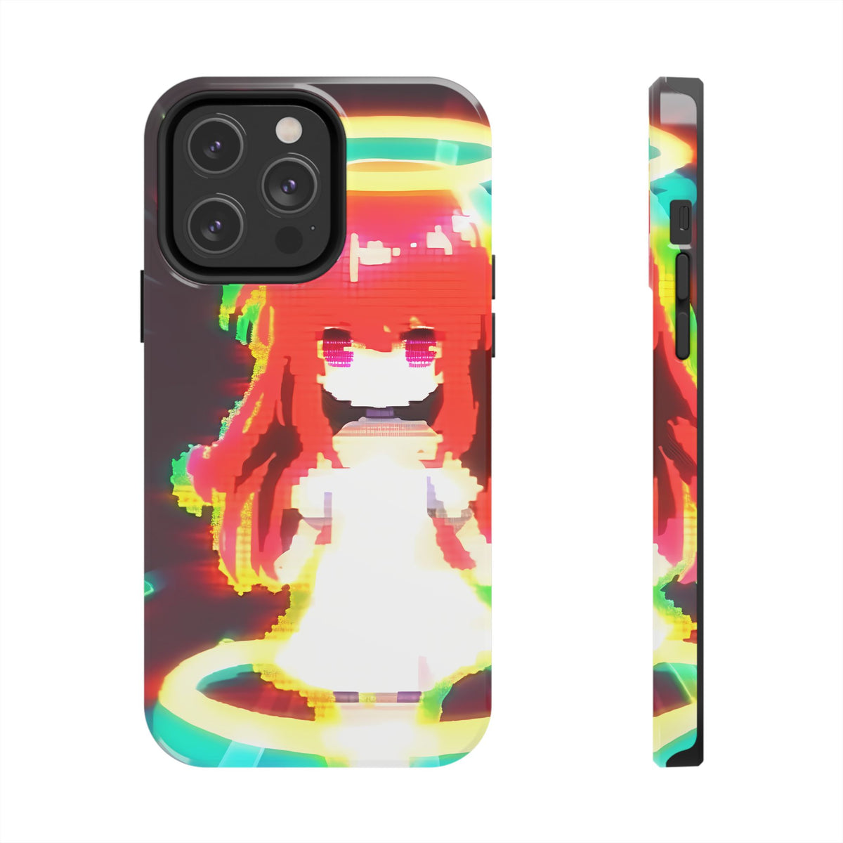 Pixelated Soul - Cute Anime Phone Case