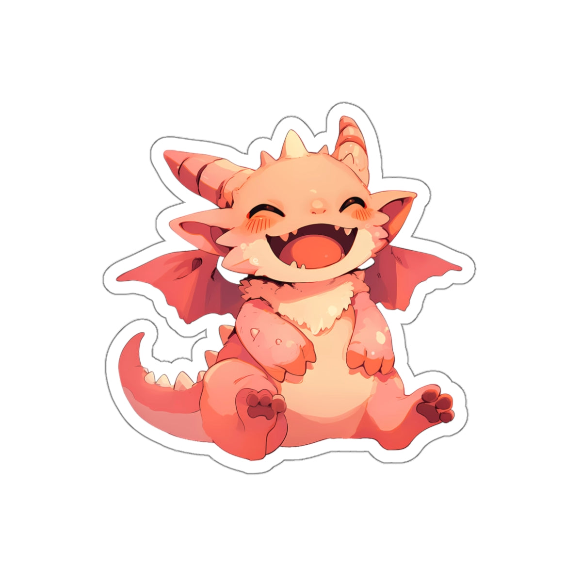 Borpo The Vault Dragon - Cute Anime Sticker