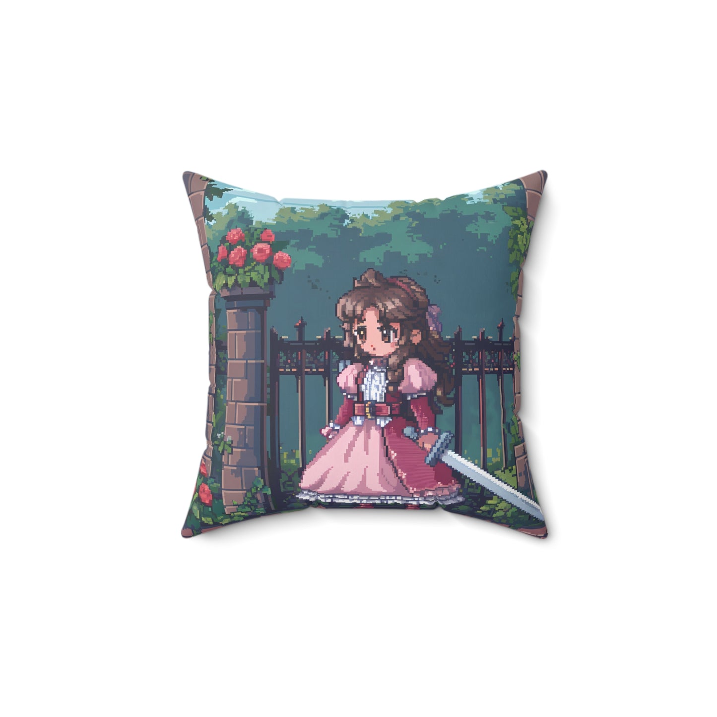 Gates of Varheim - Retro Game Pillow