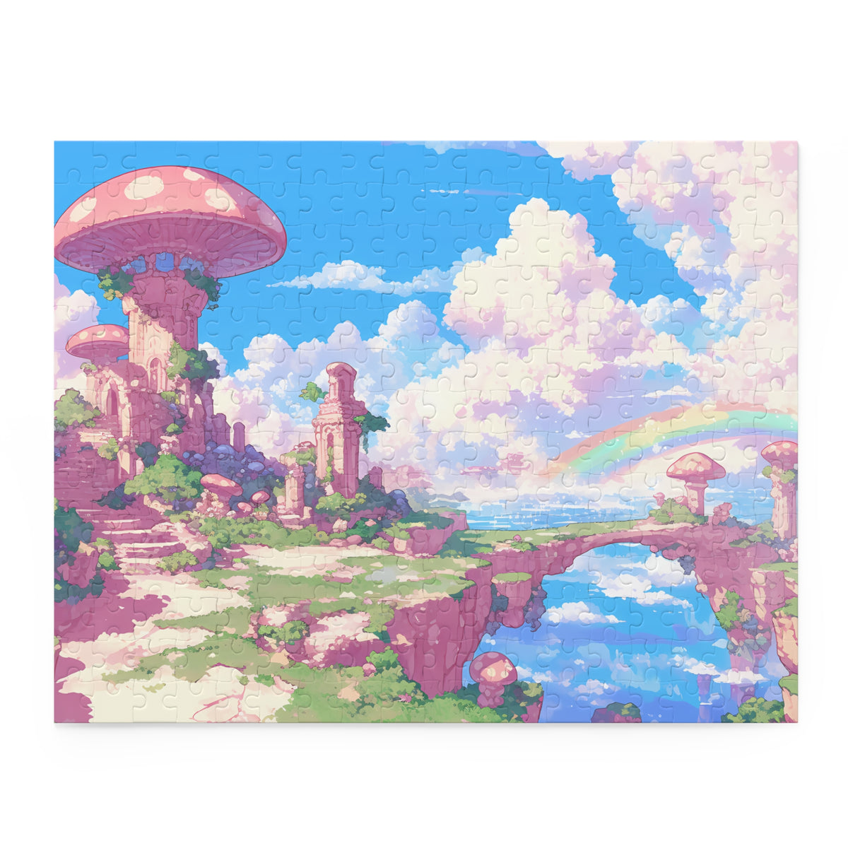 Mushroom Temples - Light Fantasy Puzzle