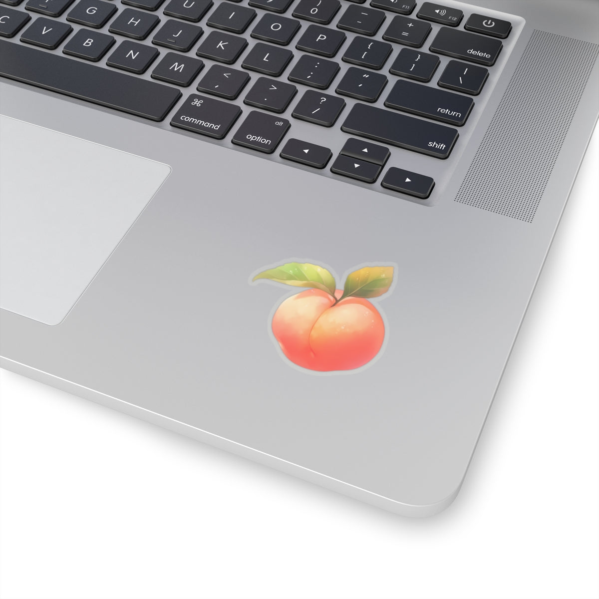 Perfectly Plump Peach Sticker