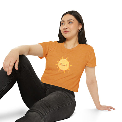 Gley Bright Sun - Cute Crop Top T-Shirt