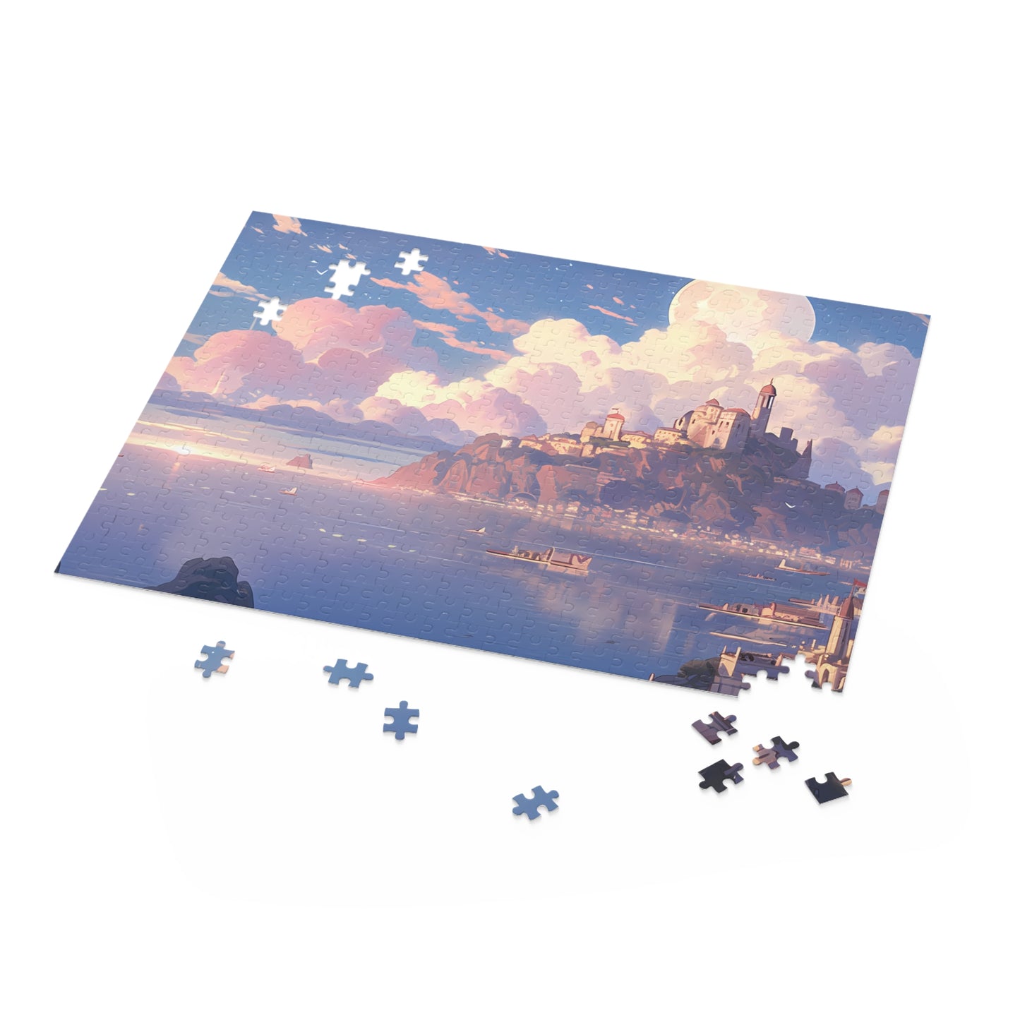 Erlei Harbor - Anime Jigsaw Puzzle