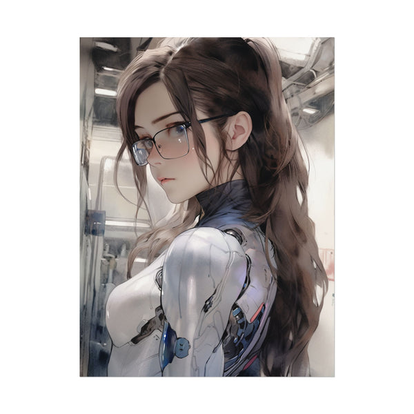 Goddess of Loche - Anime Watercolor Poster