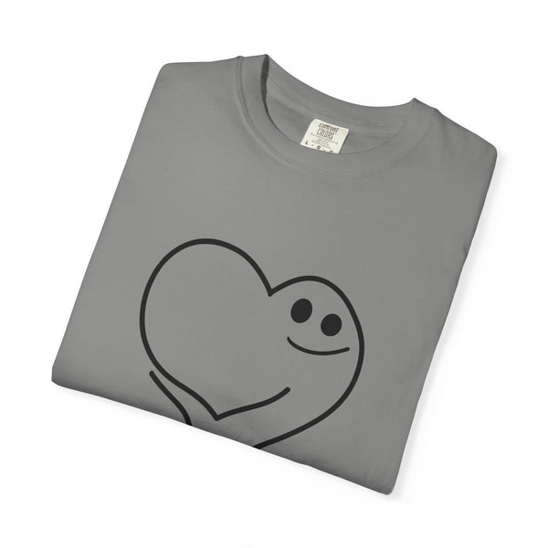 Good Vibes Heart - Cute Graphic T-Shirt