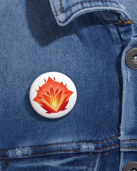 Earth Element Sigil - Button Pin