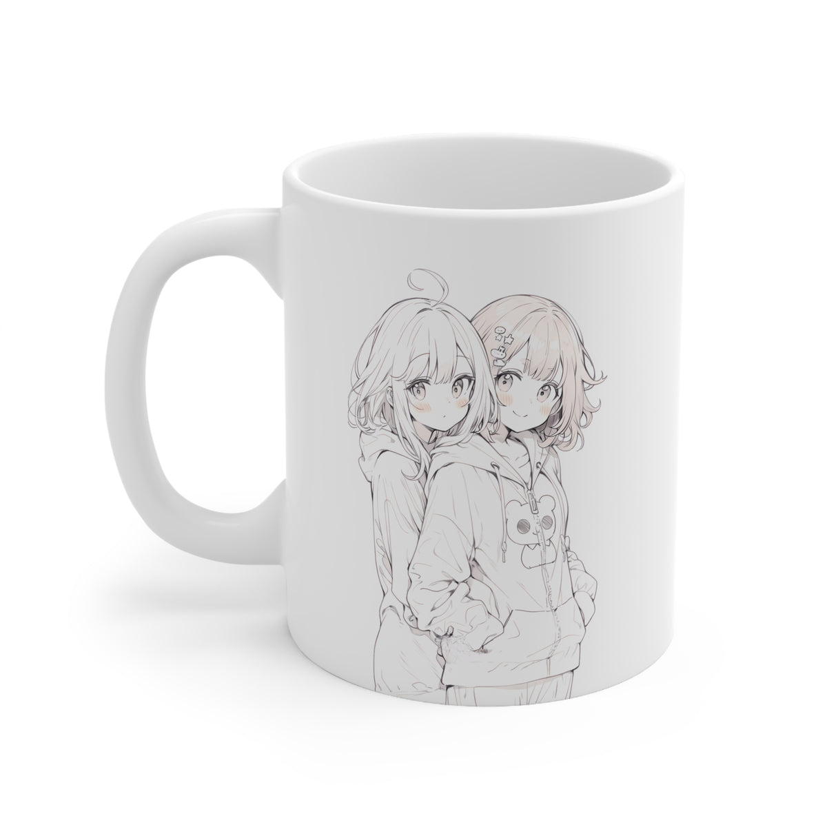 Best Friends - Cute Anime Mug