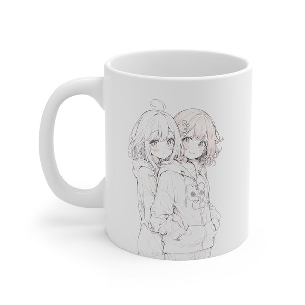 Best Friends - Cute Anime Mug