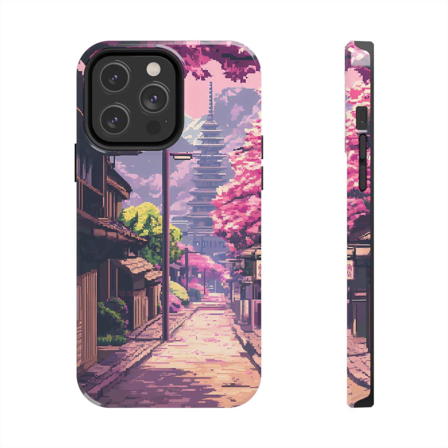 Temple Street - Anime Cherry Blossom Phone Case