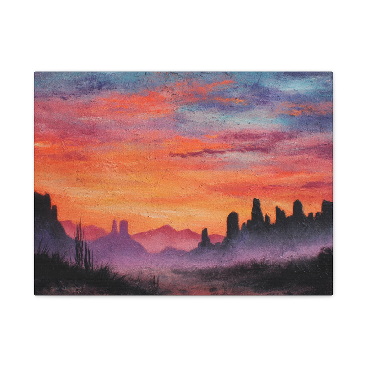 Last Light - Textured Fantasy Wall Art