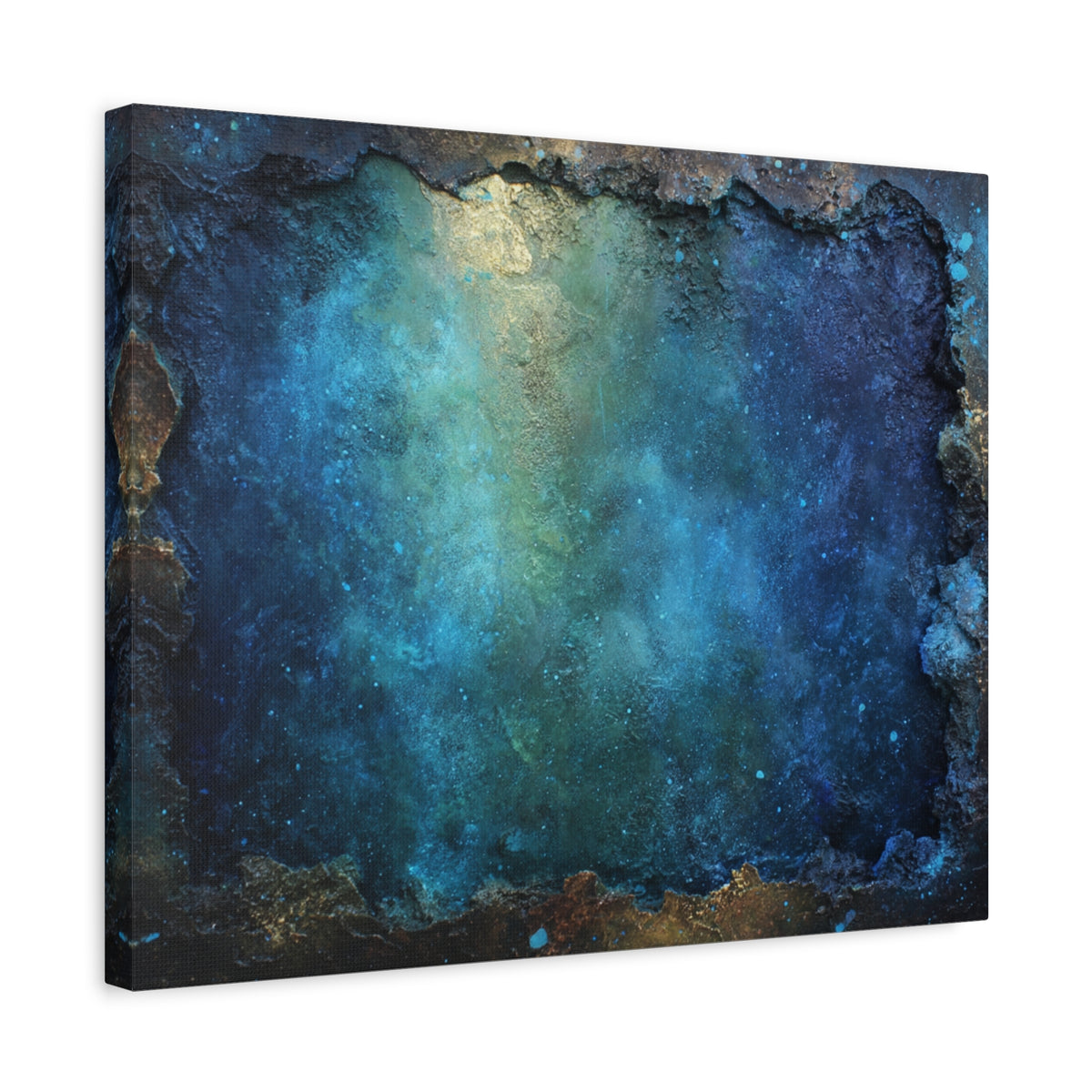 Galaxy Doorway - Abstract Textured Wall Art
