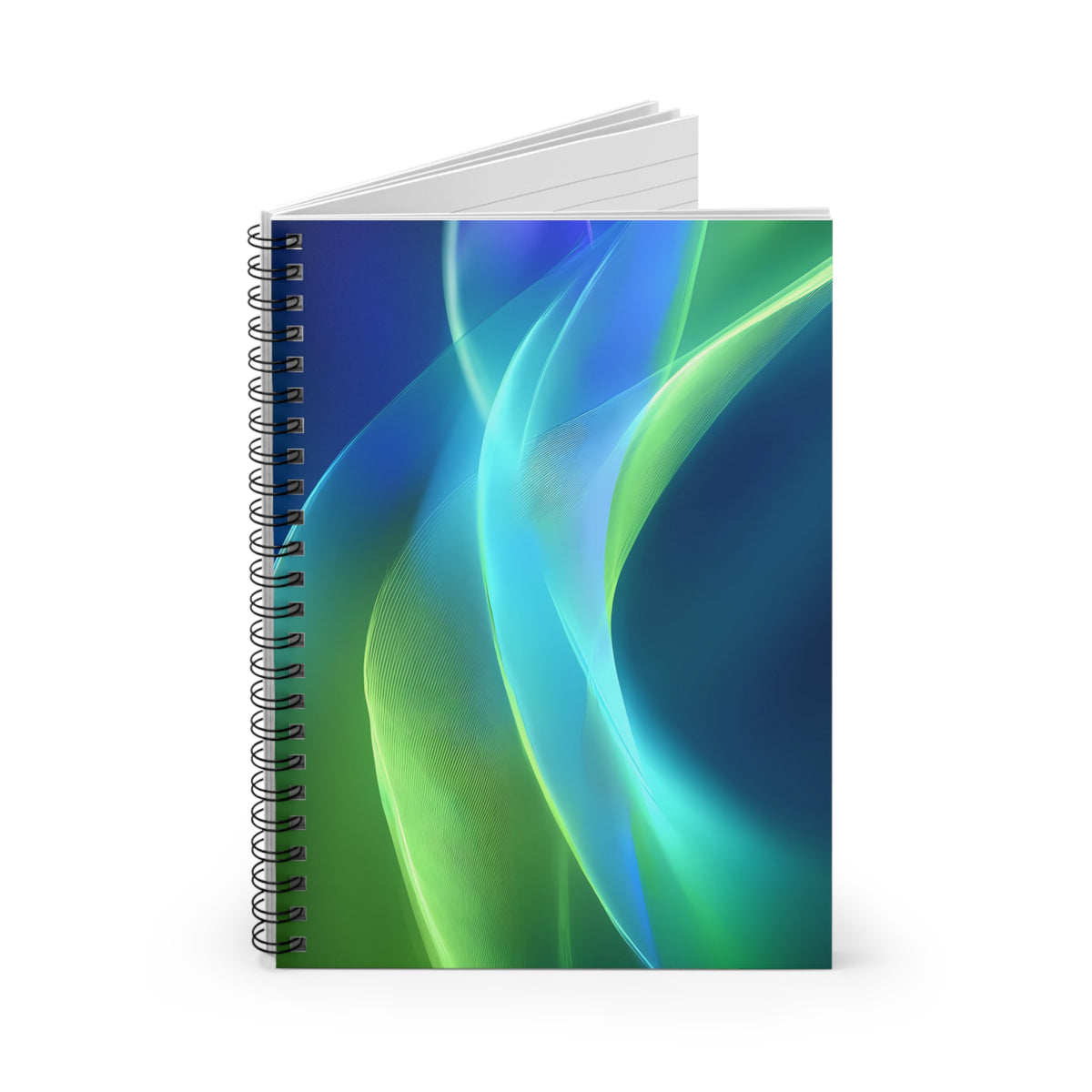 Digital Energy Frutiger Aero Aesthetic Notebook