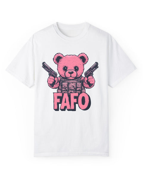 Cute FAFO t-shirt white