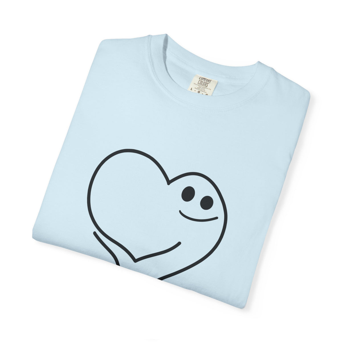 Good Vibes Heart - Cute Graphic T-Shirt