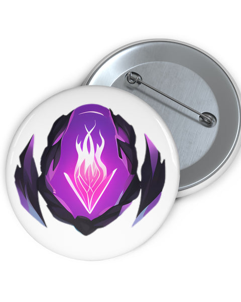 Dark Element Sigil - Button Pin