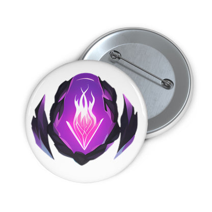 Dark Element Sigil - Button Pin