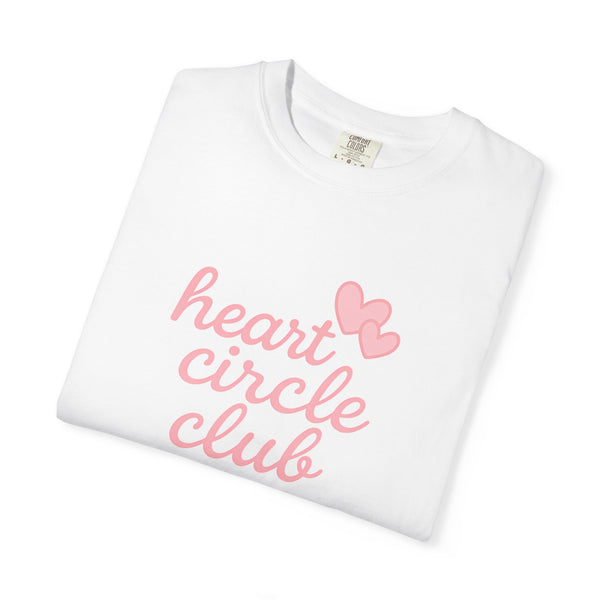 Heart Circle Club - Official Cute Graphic T-Shirt