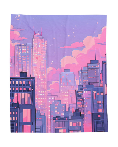 Amethyst Nights - Lofi Anime Blanket
