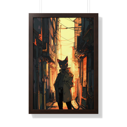 Alley Cat - Anime Framed Poster