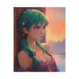 Waiting For My Prince - Anime Girl Poster