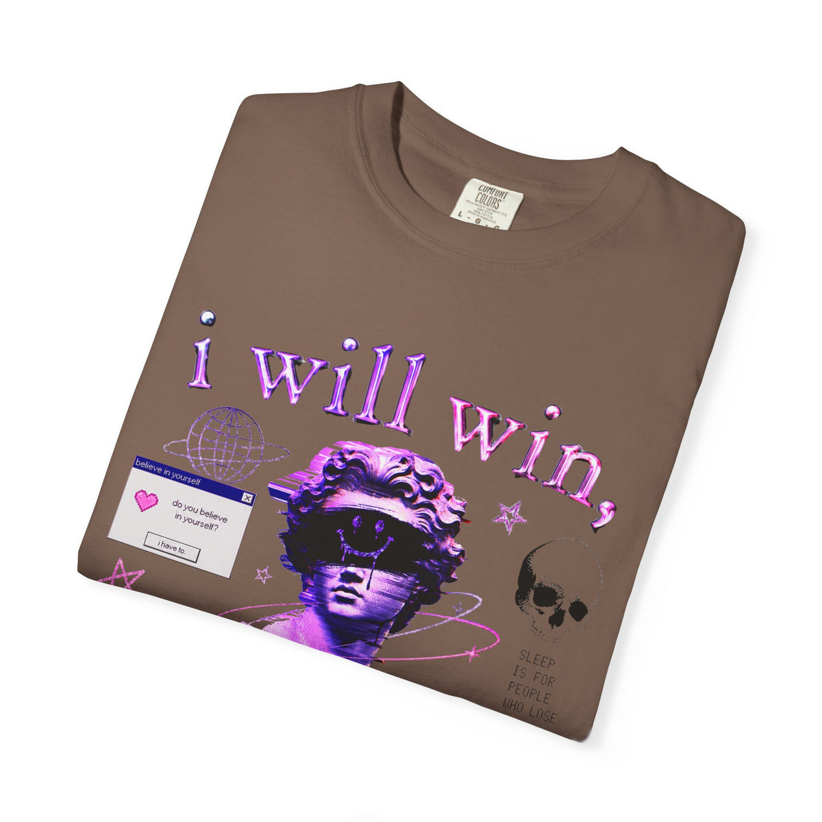I Will Win - Schizopost Vaporwave Aesthetic T-Shirt