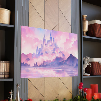Mystical Stronghold - Anime Canvas Print