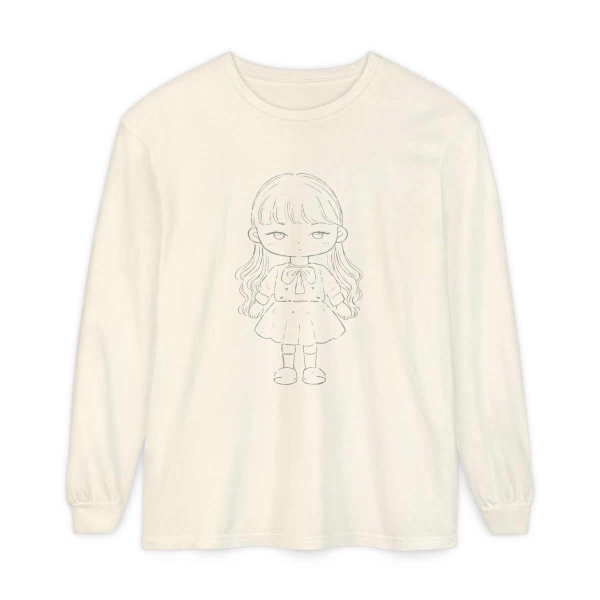 Miss Perfect - Cute Anime Long-Sleeve T-Shirt